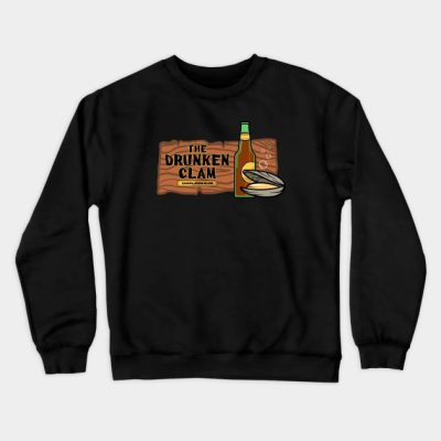 The Drunken Clam Crewneck Sweatshirt Official Family Guy Merch