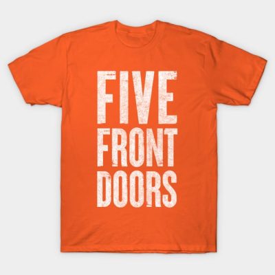 Five Front Doors T-Shirt Official Family Guy Merch