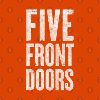 Five Front Doors Kids T-Shirt Official Family Guy Merch