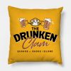 The Drunken Clam Throw Pillow Official Family Guy Merch