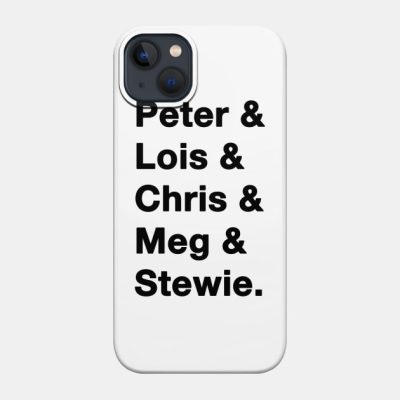 Family Guy Names Phone Case Official Family Guy Merch