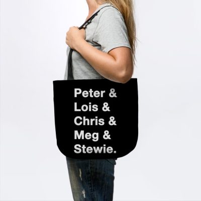 Family Guy Names White Tote Official Family Guy Merch