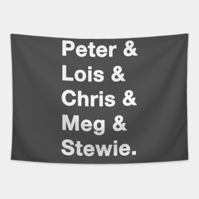 Family Guy Names White Tapestry Official Family Guy Merch