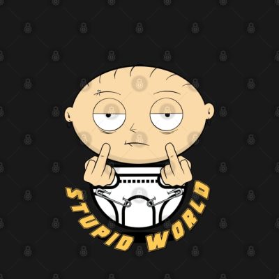 Stewie Baby World Kids Hoodie Official Family Guy Merch