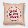 Bird Is The Word Throw Pillow Official Family Guy Merch