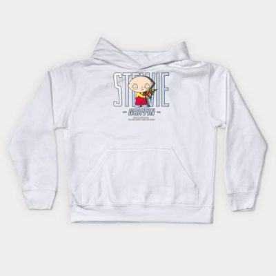 Stewie Griffin Streetwear Style Kids Hoodie Official Family Guy Merch