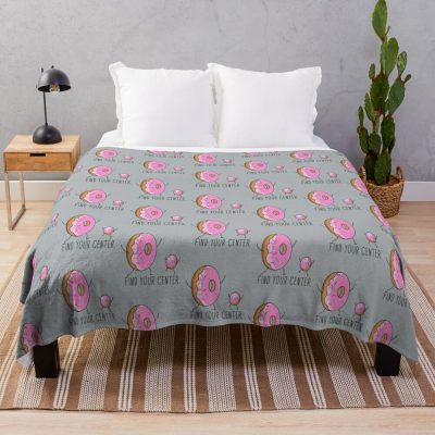 Find Your Donut Center Throw Blanket Official Family Guy Merch