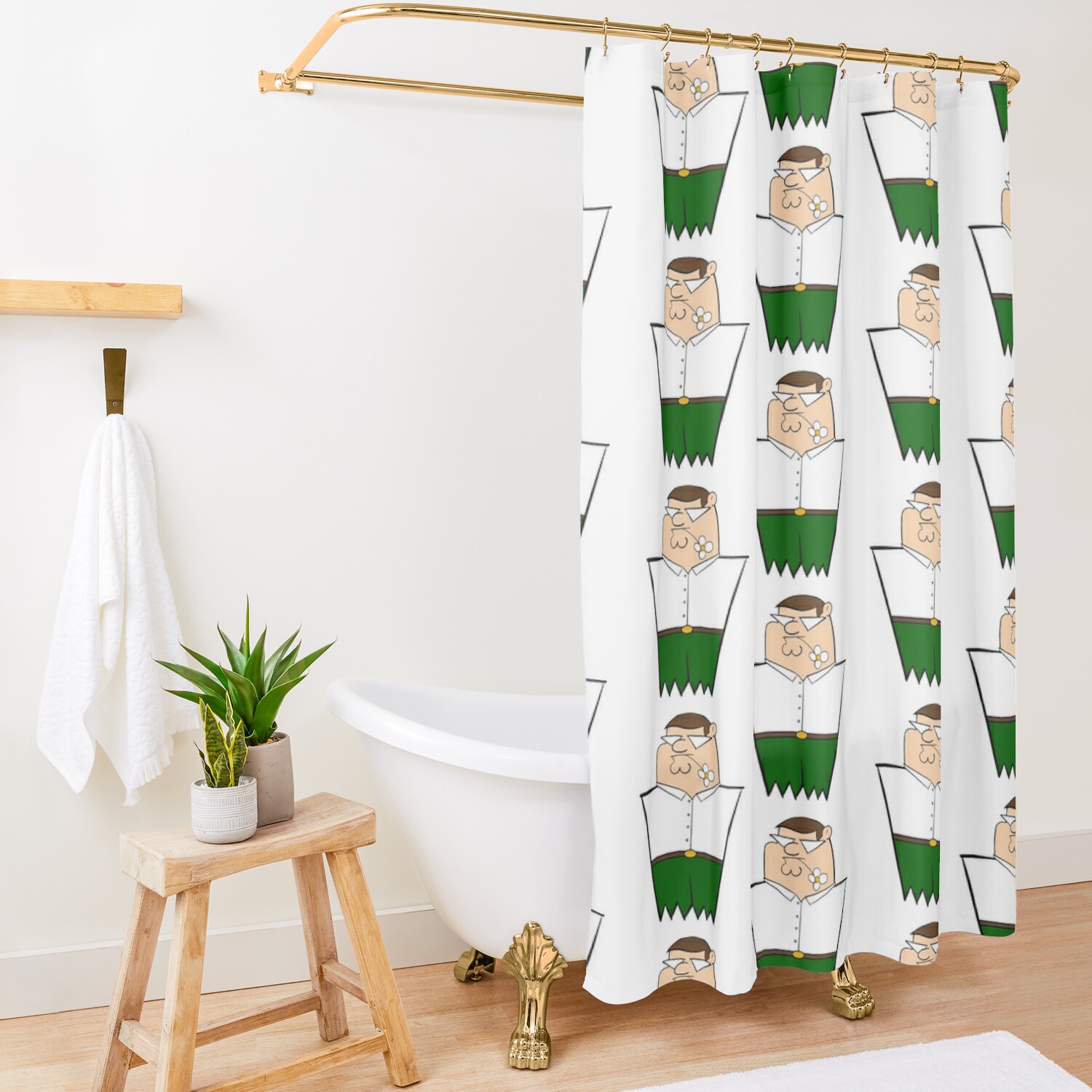 Family Guy Daisy Griffin Shower Curtain - Family Guy Store